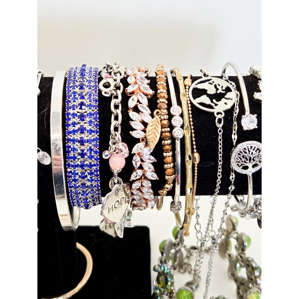 35 Y2k Fairycore McBling bracelets - Great for Layering - Picture 4 of 9